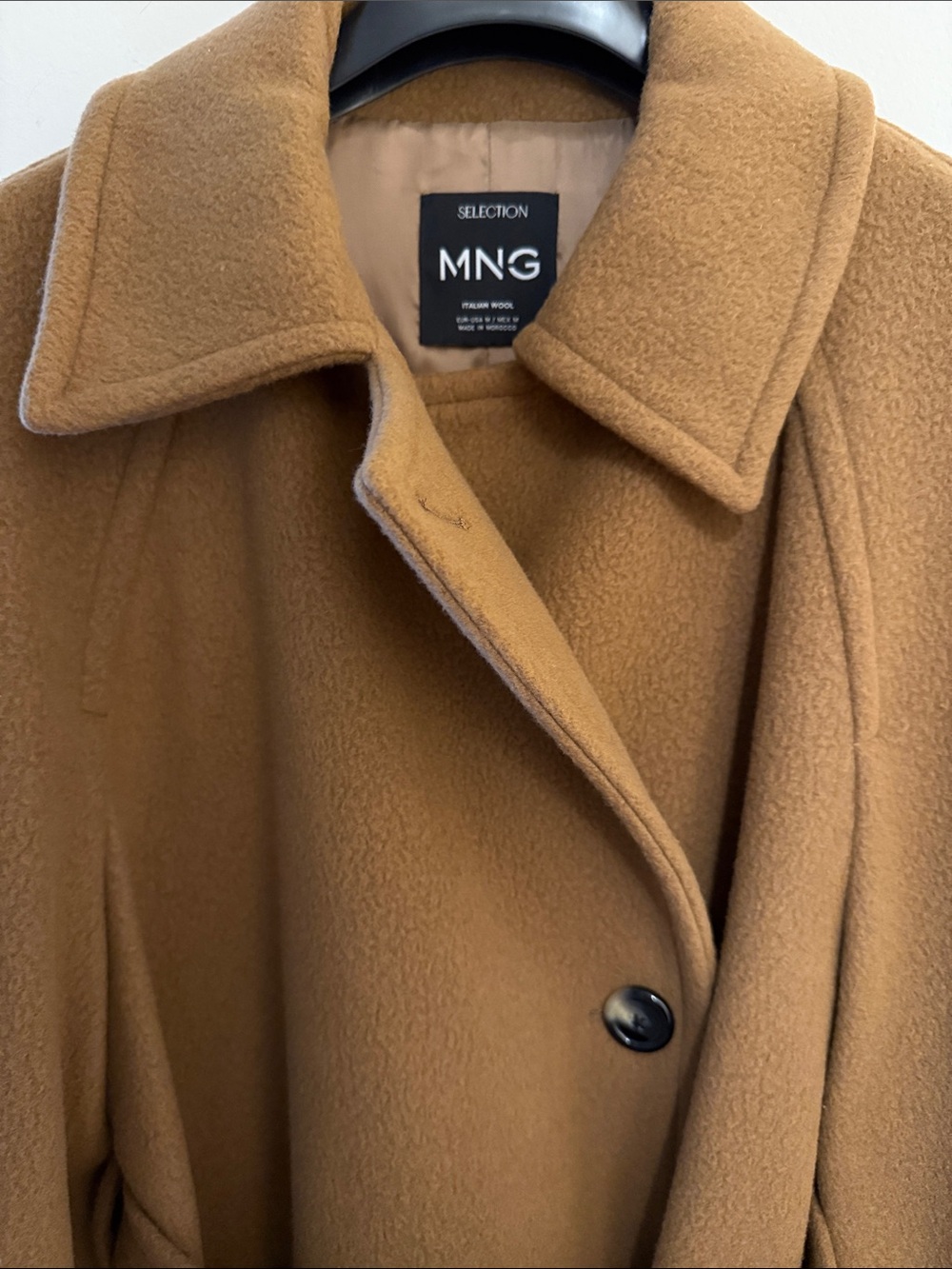 New Mango Italian Wool Coat - NWOT - Picture 2 of 5